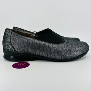 Dansko Women's Ann Pewter Metallic Slip On Comfort Shoes Size 38 EU/ 7.5-8 US